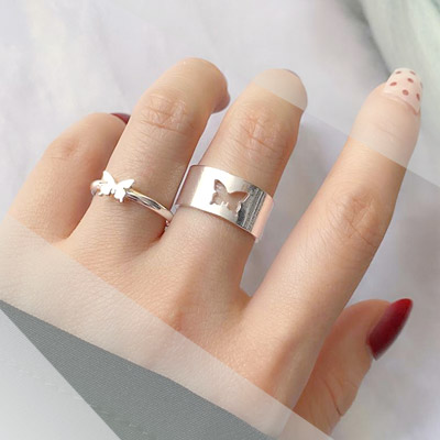 How to find out a man and woman character by the ring on the finger?